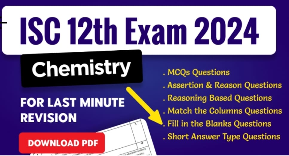 ISC CHEMISTRY 2024